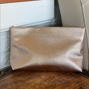 Bare Minerals Metallic Gold Cosmetic Bag